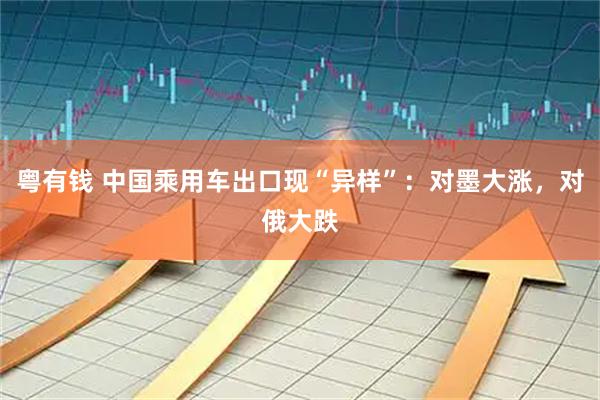 粤有钱 中国乘用车出口现“异样”：对墨大涨，对俄大跌