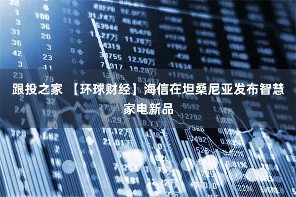 跟投之家 【环球财经】海信在坦桑尼亚发布智慧家电新品